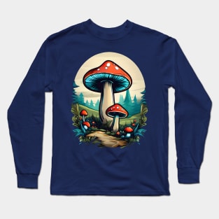 Mushrooms Long Sleeve T-Shirt